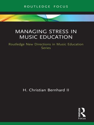 cover image of Managing Stress in Music Education
